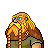 old hero Gisulf icon/pixelart