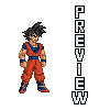 Son Goku icon/pixelart