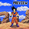 Goku Pixel Art Animation icon/pixelart