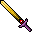 Golden Sword icon/pixelart