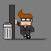 Leonardo icon/pixelart