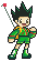 Gon - HxH icon/pixelart