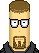 Gordon Freeman icon/pixelart