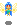 Great Fae; blue icon/pixelart