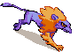 Griffon run cycle icon/pixelart