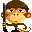 monkey guard icon/pixelart