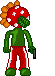 Pirana Plant icon/pixelart