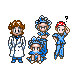 Happy Chibi Doctors! :D icon/pixelart