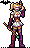 Harley Quinn - Fan Art icon/pixelart