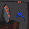 haunted house icon/pixelart
