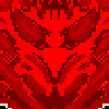Evil Heart icon/pixelart