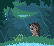 Dancing in a rain icon/pixelart