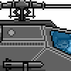 Helicopter icon/pixelart