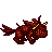 Hellhound attack icon/pixelart