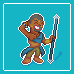 Wakandan Monk icon/pixelart