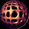 Ball with a hole icon/pixelart