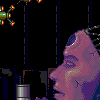 Horizontal shmup mockup icon/pixelart