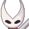 Hornet - Hollow Knight: Silksong icon/pixelart