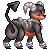 Houndoom icon/pixelart