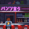 "A loser and a drunk?" icon/pixelart