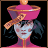 Hsien-Ko Portrait icon/pixelart
