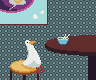 hungry duck icon/pixelart