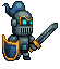 Night Knight icon/pixelart
