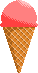 Ice Cream Cone icon/pixelart