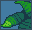 Palm tree icon/pixelart