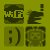 Assorted GB-style iPhone iCons icon/pixelart