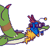Icarus icon/pixelart