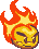 Fire God Ignitus icon/pixelart