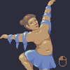 Dancing icon/pixelart