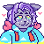 Rainy Day icon/pixelart