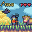 Farmer Jump'n'Run icon/pixelart