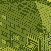 Abandoned House icon/pixelart