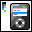 iPod black icon/pixelart