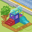 Iso Playground Beach-thing icon/pixelart