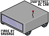 The ISO RC Car icon/pixelart