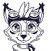 1 Bit James icon/pixelart