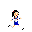 Cute japanese Run icon/pixelart