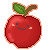 apple icon/pixelart