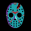 Don't forget your mask for this Halloween. icon/pixelart