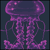 Mr. Jellyfish icon/pixelart