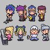 Jojos Little Band icon/pixelart