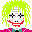 the joker icon/pixelart