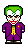 The Joker icon/pixelart