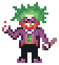 The Joker icon/pixelart