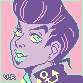 Josuke Higashikata icon/pixelart