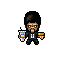 Jules Winnfield icon/pixelart